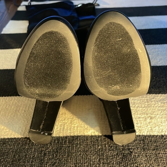 Lillian Satin Over the Knee Boots Size 6.5​​ - Picture 2 of 4